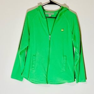 COPY - Masters Green Zip up Jacket for women